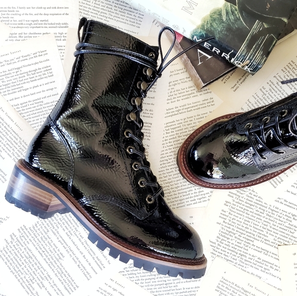 Jeffrey Campbell Sycamore Patent Combat 